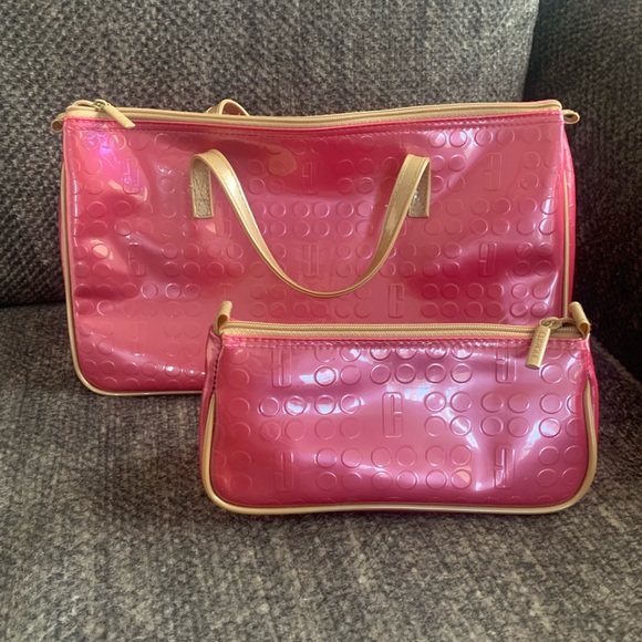 Clinique 2pc cosmetic bag set - Picture 1 of 6